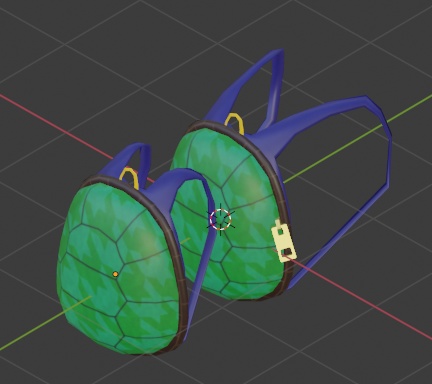 かめさんリュック