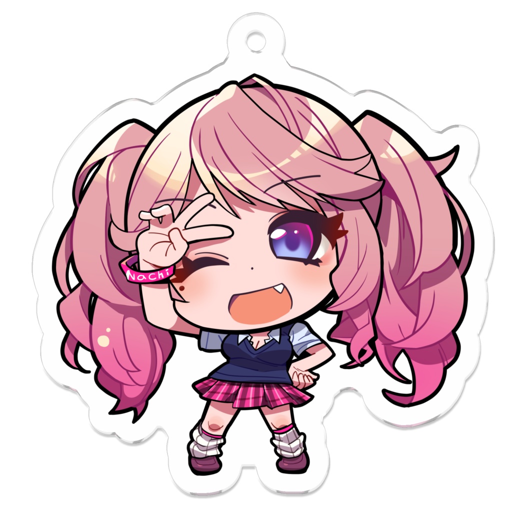 なちぽよアクキー