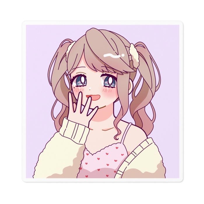 ステッカー【花街なち生誕祭グッズ】