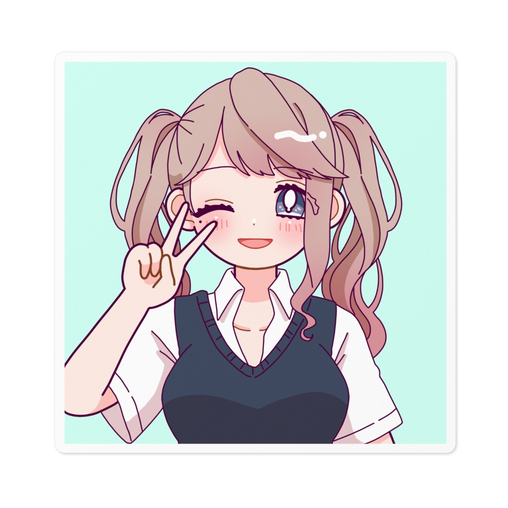 ステッカー【花街なち生誕祭グッズ】