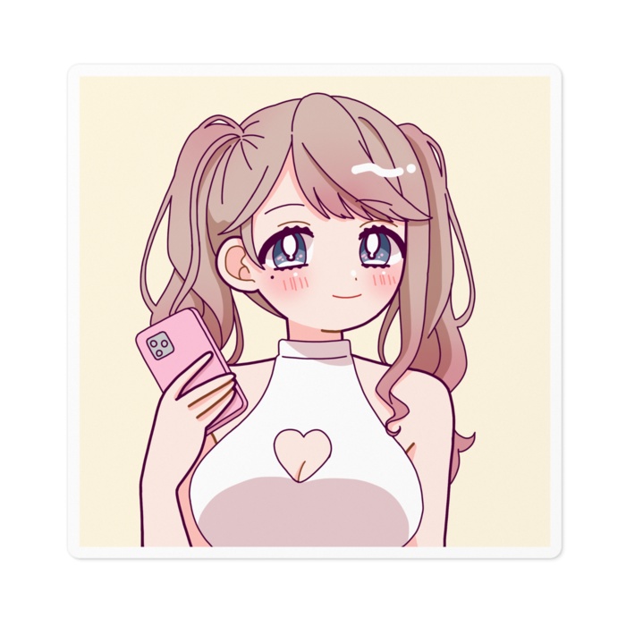 ステッカー【花街なち生誕祭グッズ】