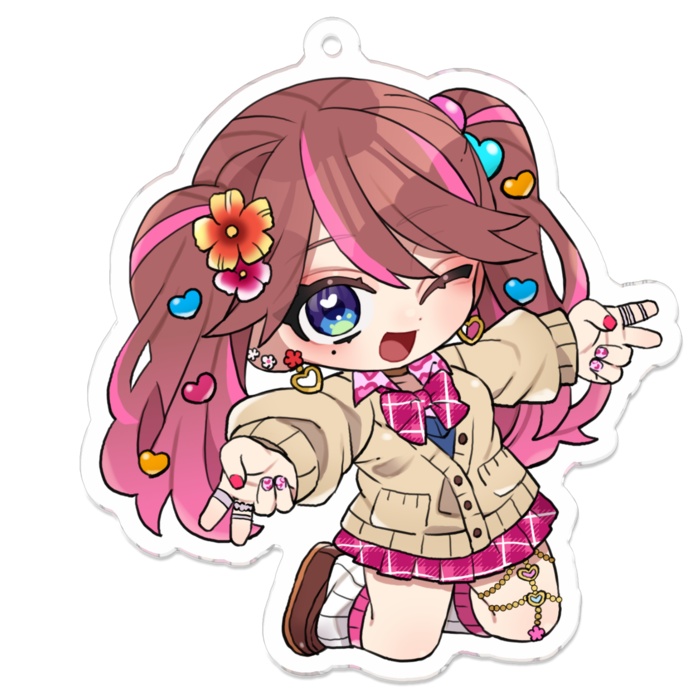 Live2D記念グッズ アクリルキーホルダー