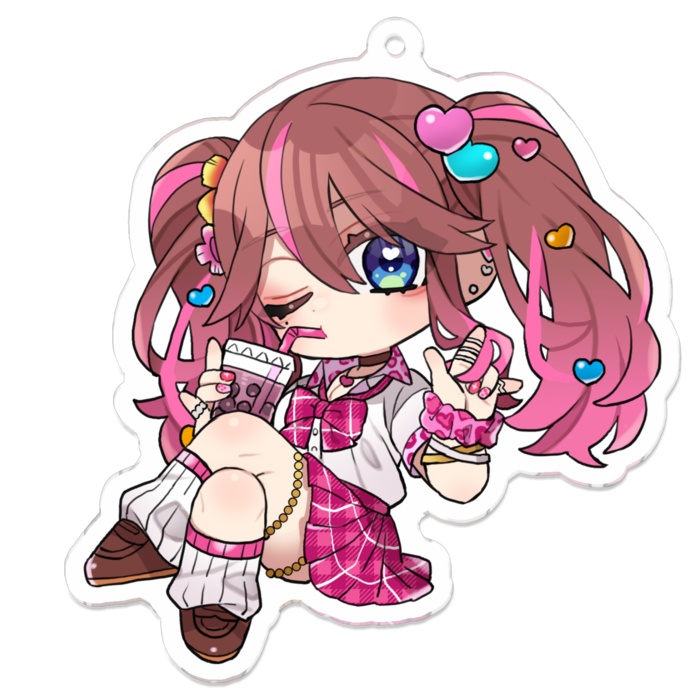 Live2D記念グッズ アクリルキーホルダー