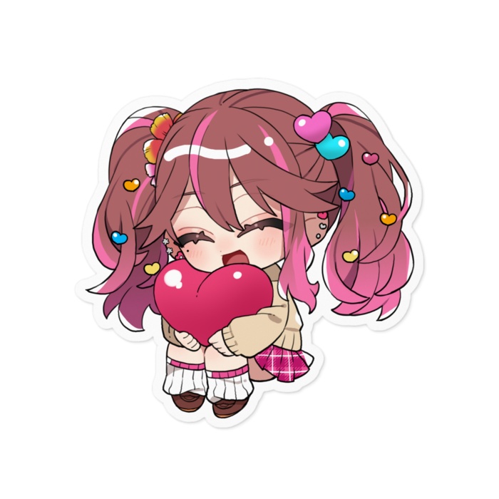 Live2D記念グッズ ミニステッカー