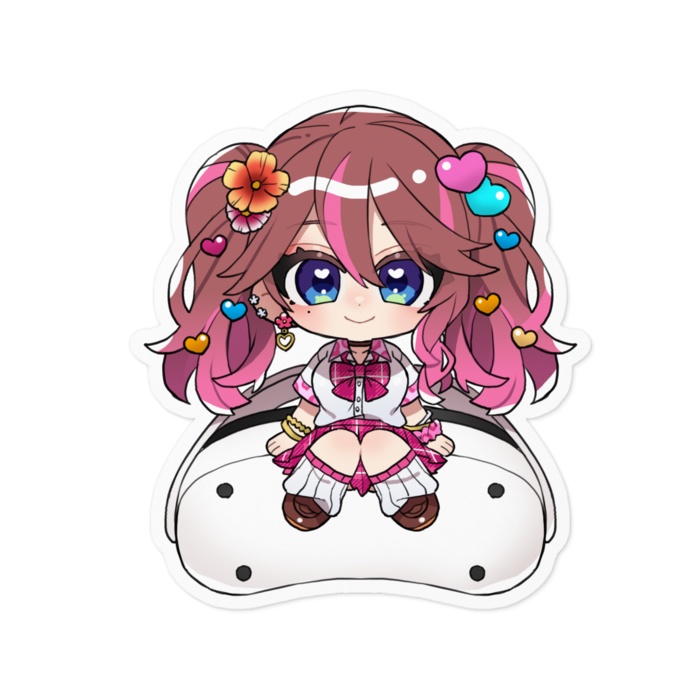 Live2D記念グッズ ミニステッカー