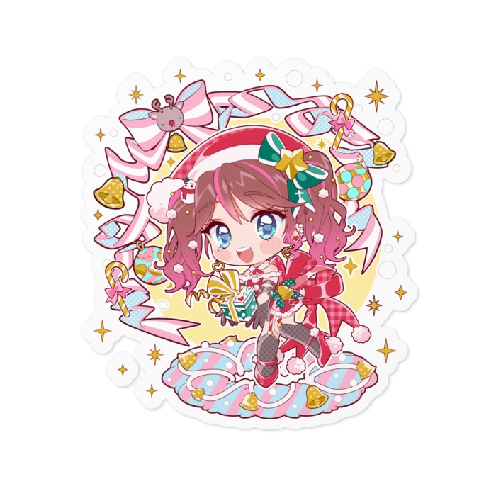 2023クリスマスグッズ ステッカー