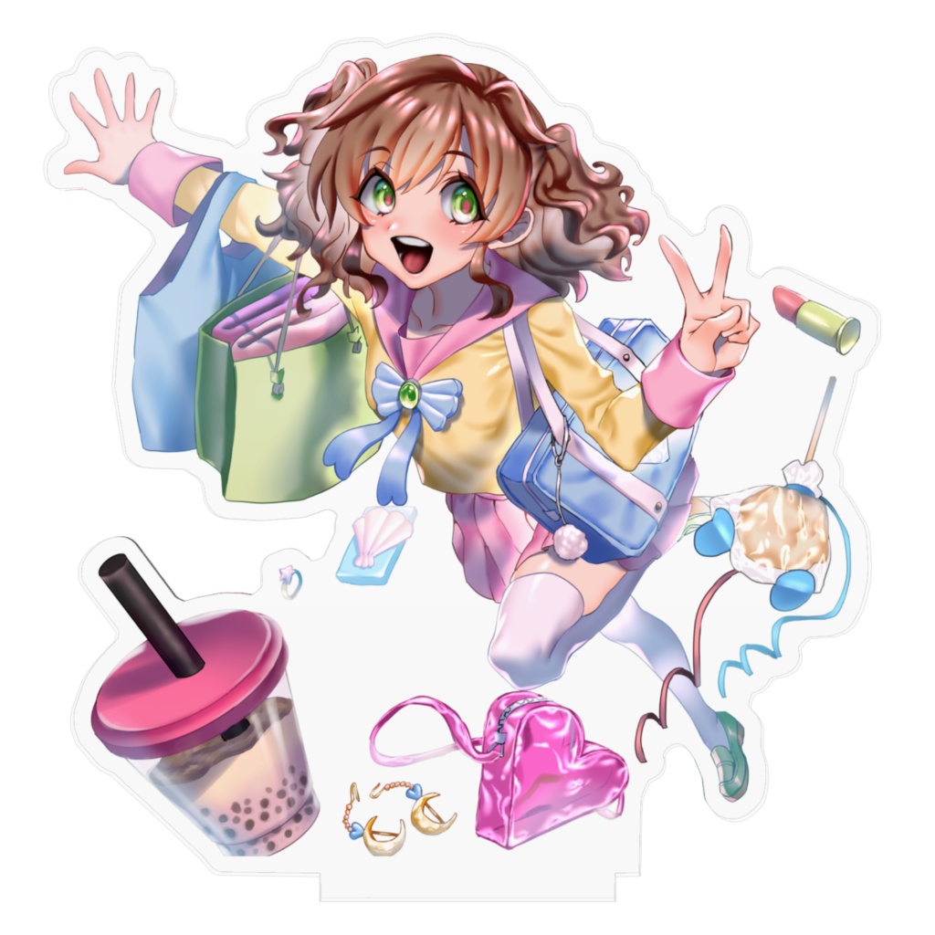KAWAIIガール・アクリルスタンド