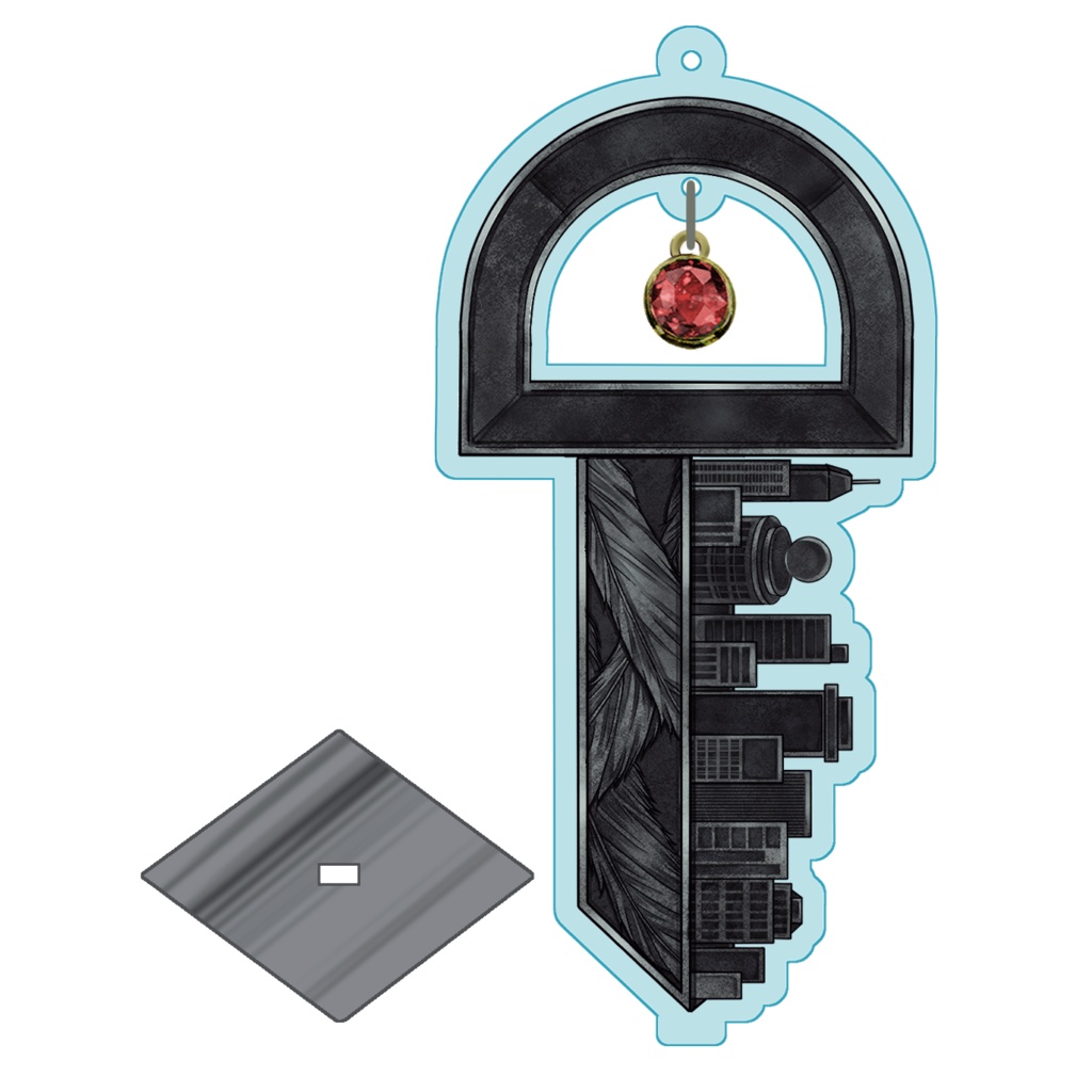 【非公式】モチーフ鍵風アクキー