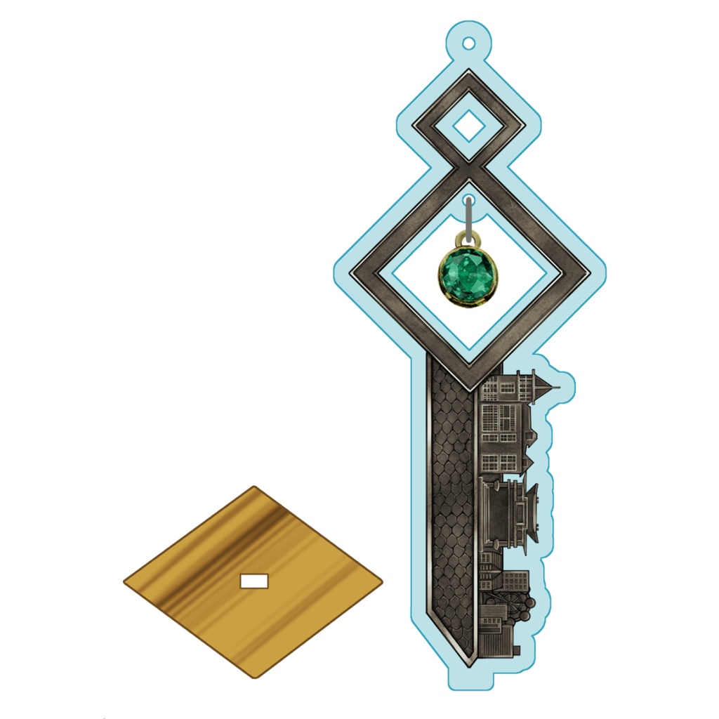 【非公式】モチーフ鍵風アクキー