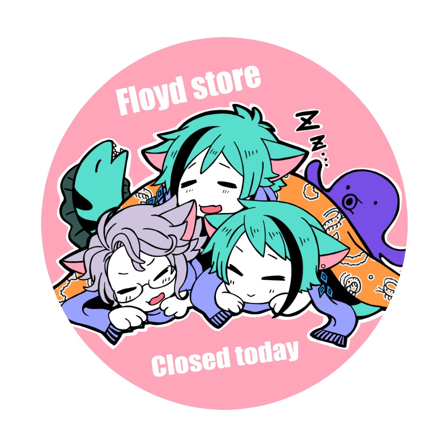 Floyd store缶バッジ