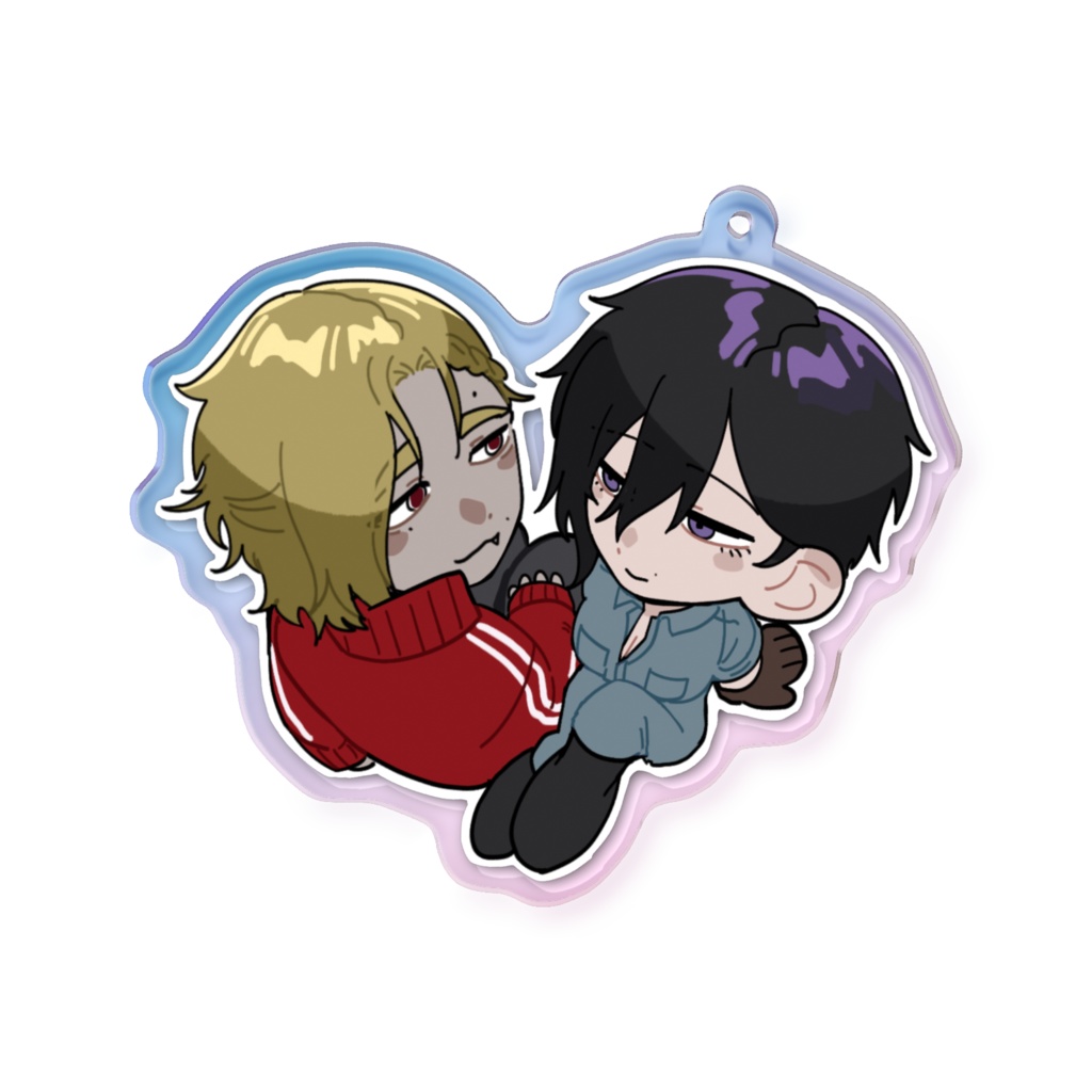 片鱗自陣ハートっぽアクキー