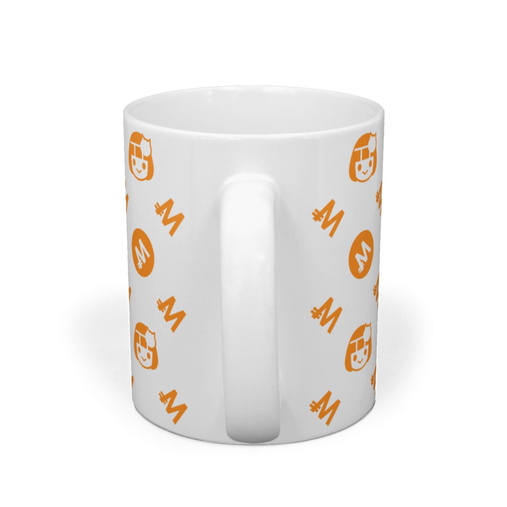 モナコインマグカップ(オレンジ)