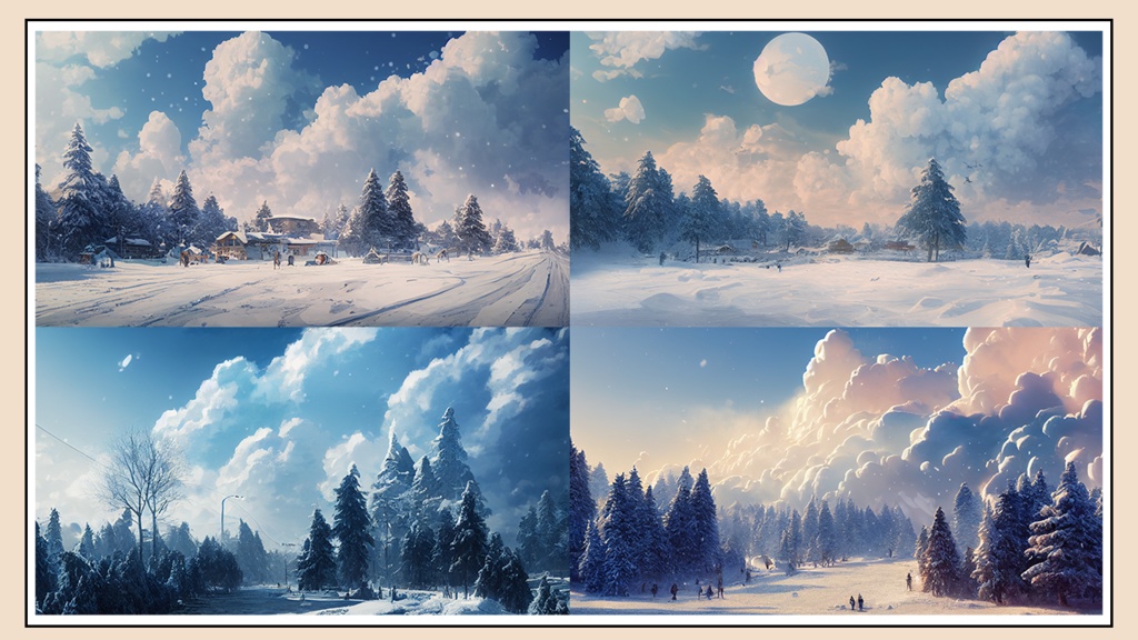 AI Background Materials-Snow Scene(51)