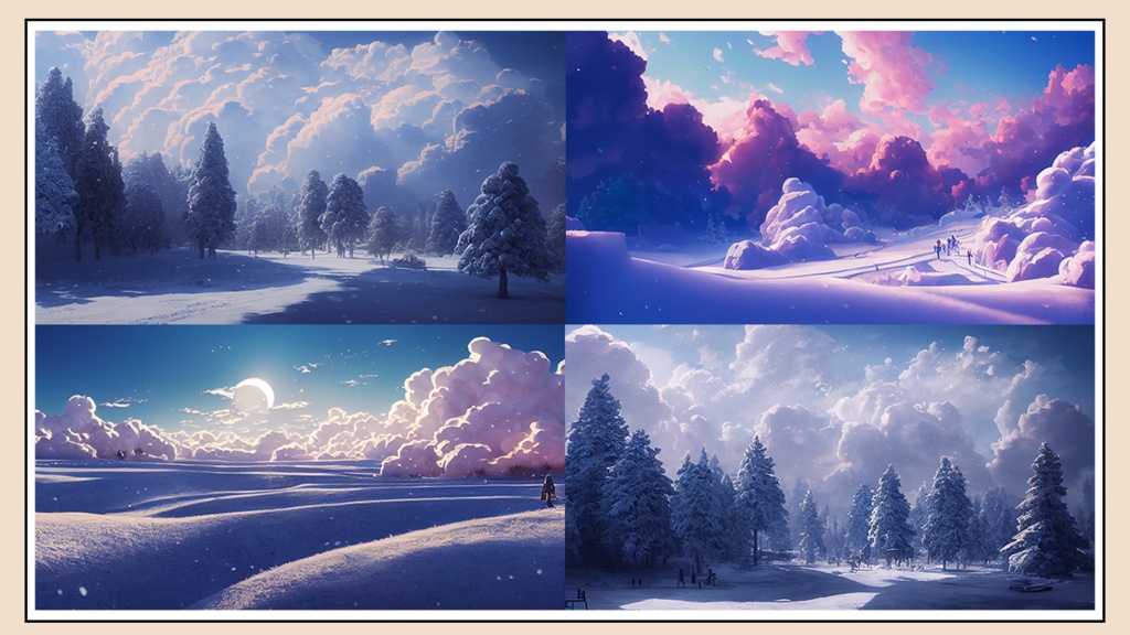AI Background Materials-Snow Scene(51)