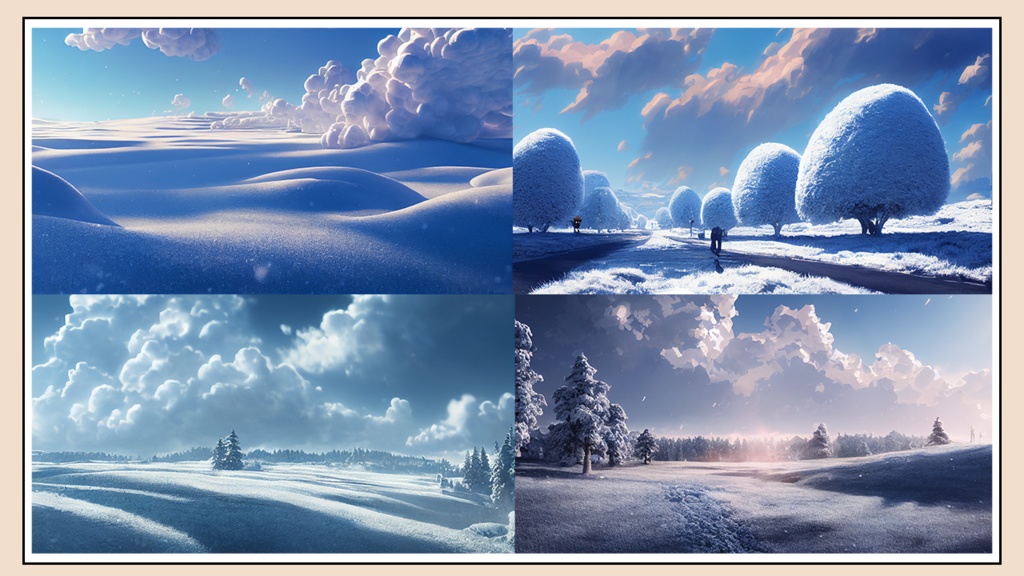 AI Background Materials-Snow Scene(51)