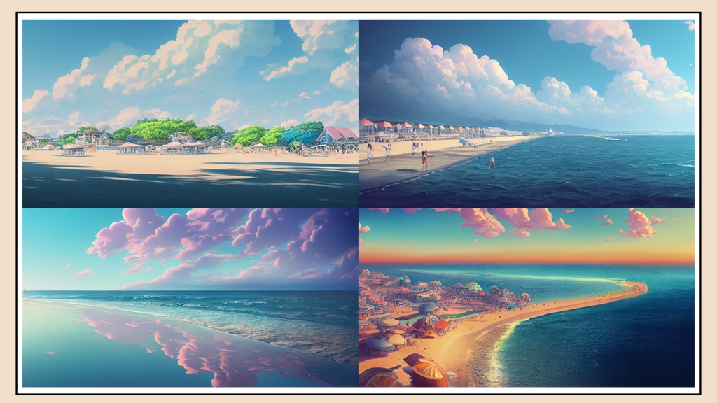 AI Background Materials:Seaside resort(45)