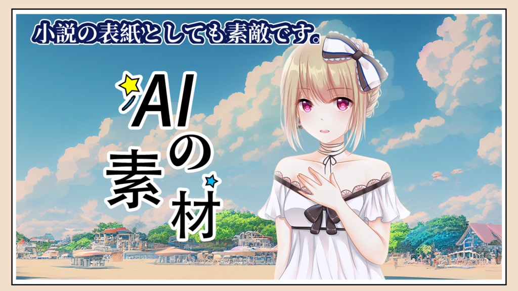AI Background Materials:Seaside resort(45)