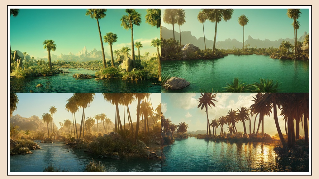 AI Background Materials-oasis(52)