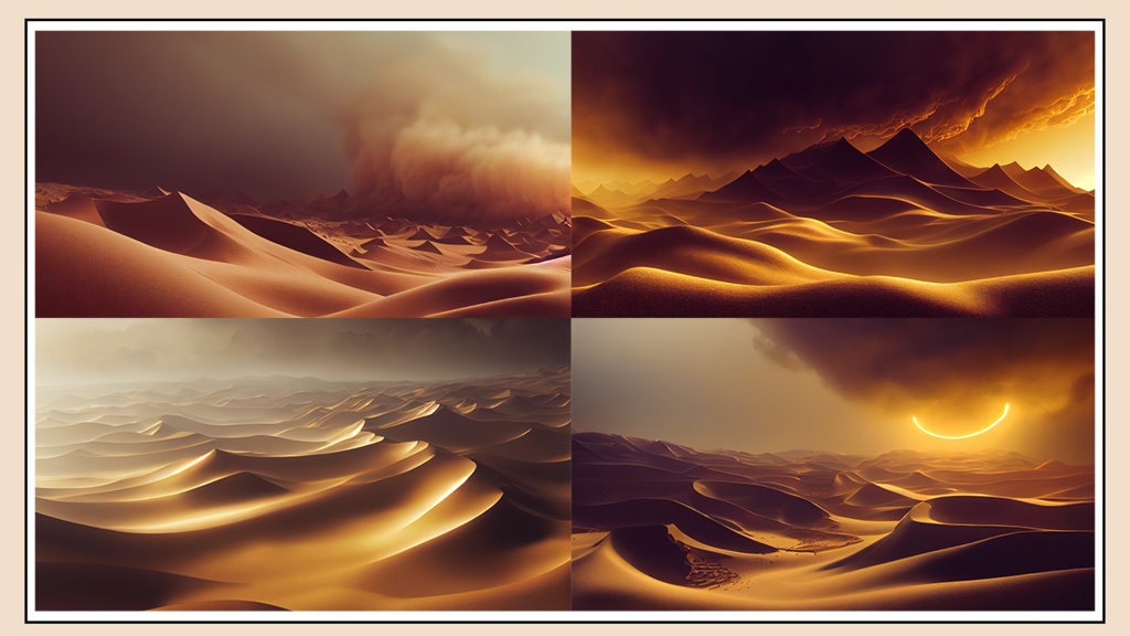 AI Background Materials-desert(37)