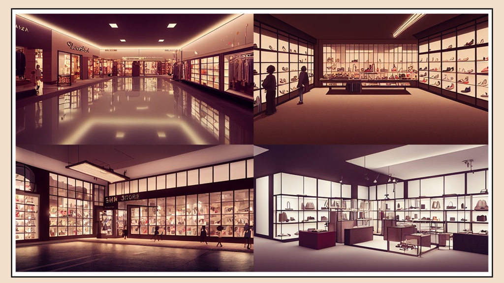 AI Background Materials:Mall1(33)