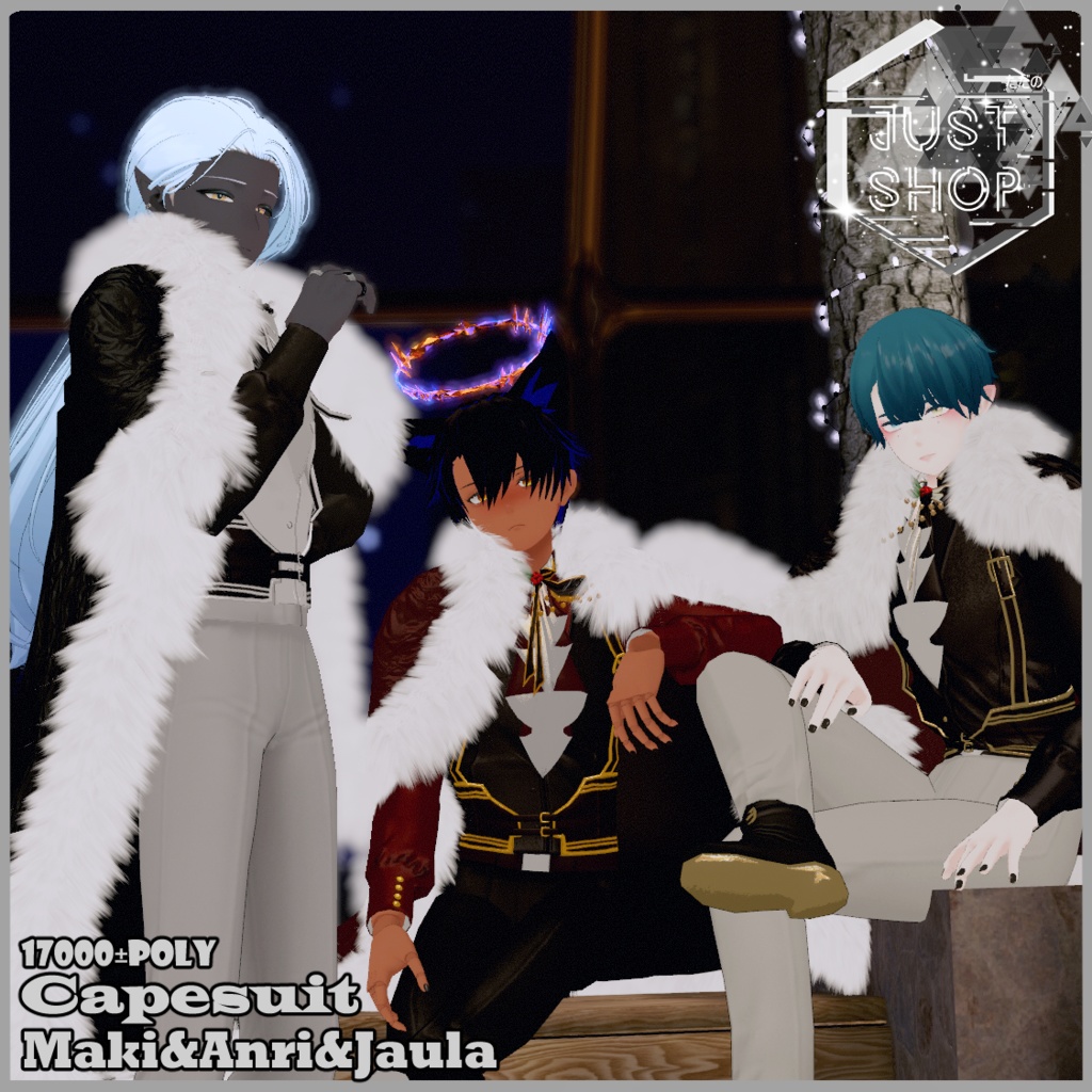 [3Dモデル] ケープ·スーツ 