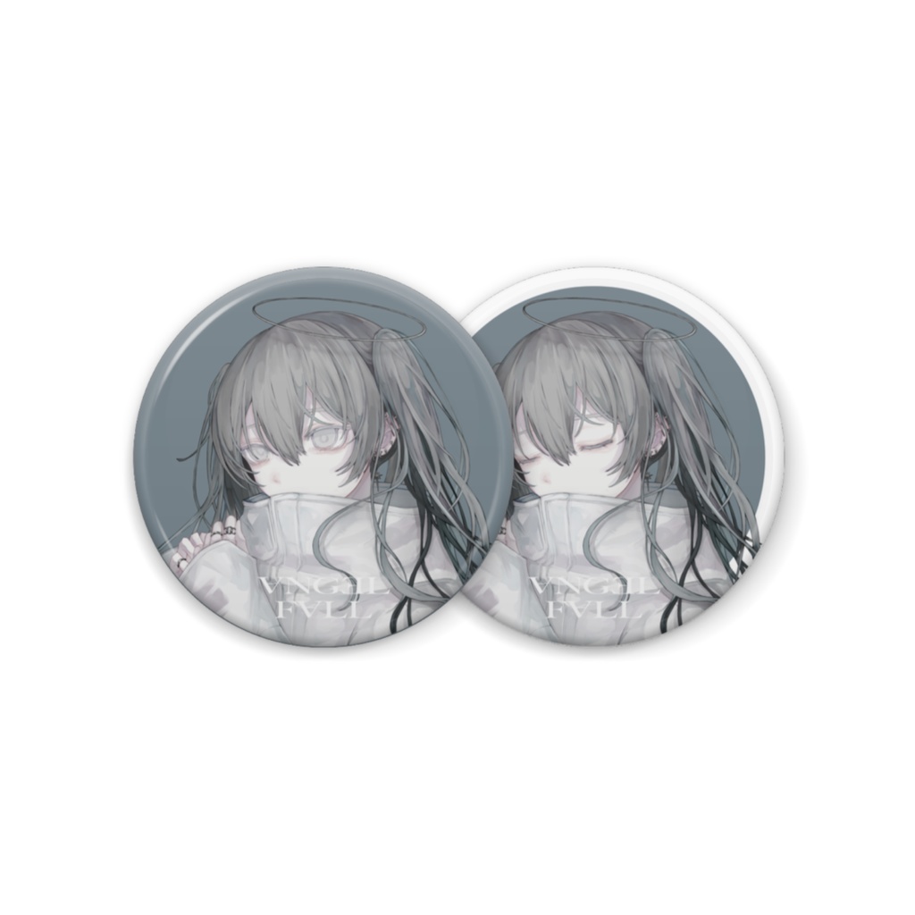 【完売】∀ng∃l f∀ll 缶バッチセット