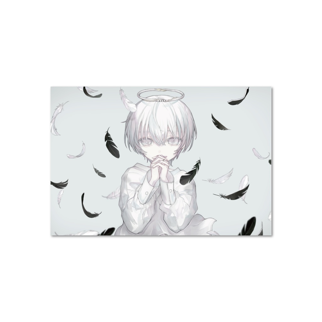 【完売】天使みたい / ハネムーン クリアポストカード