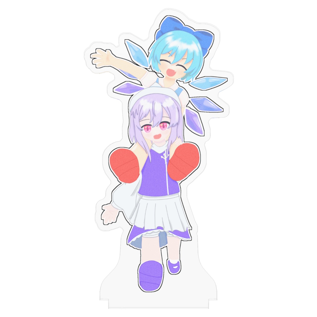 アクリルフィギュア(レティ&チルノ)