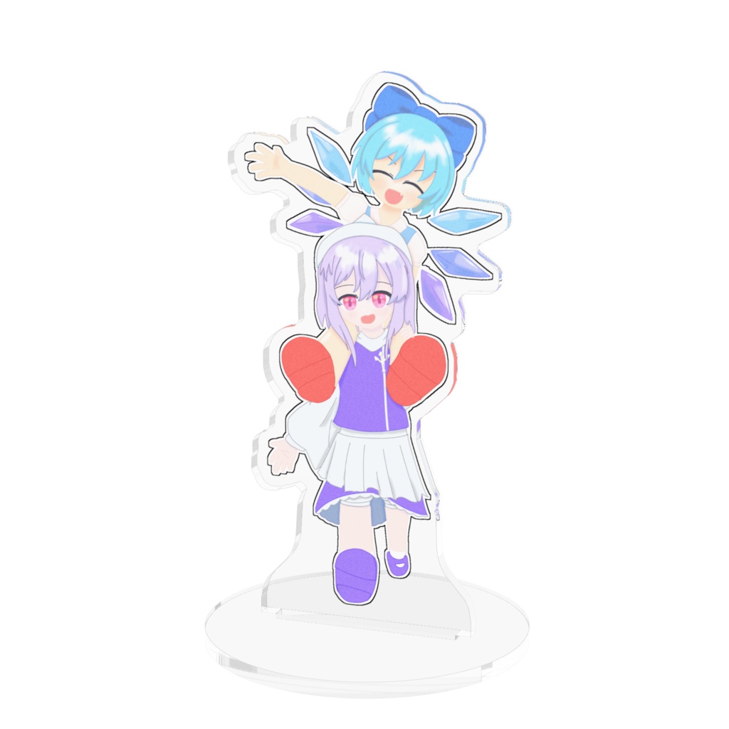 アクリルフィギュア(レティ&チルノ)