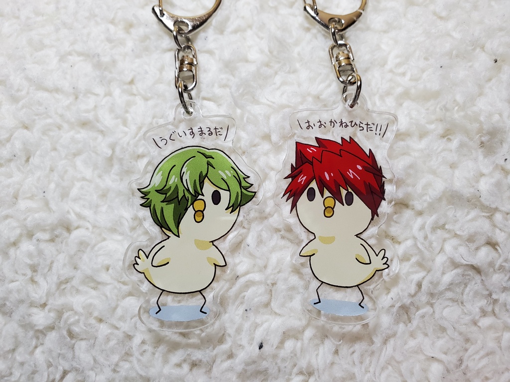 ピヨピヨ男士アクキー