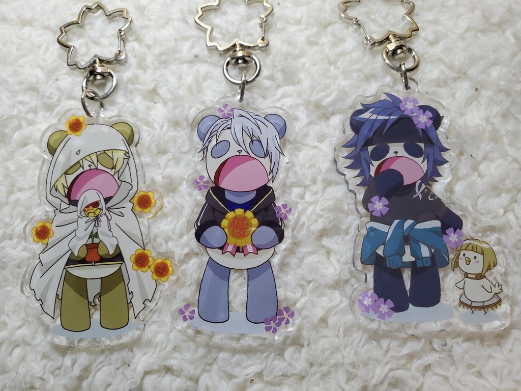 パンダ男士アクキー