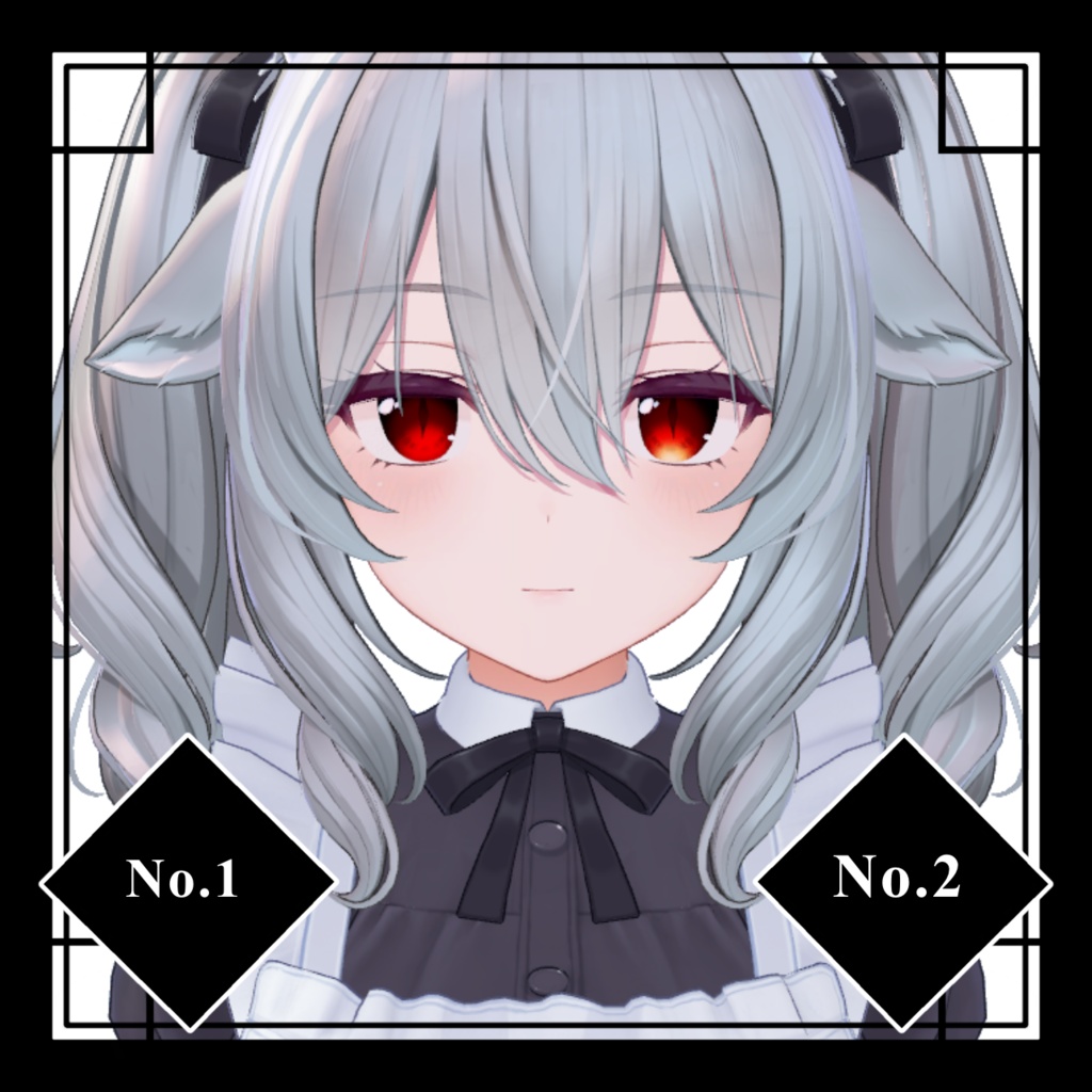 【update】デーモンアイ&ふわふわメイク