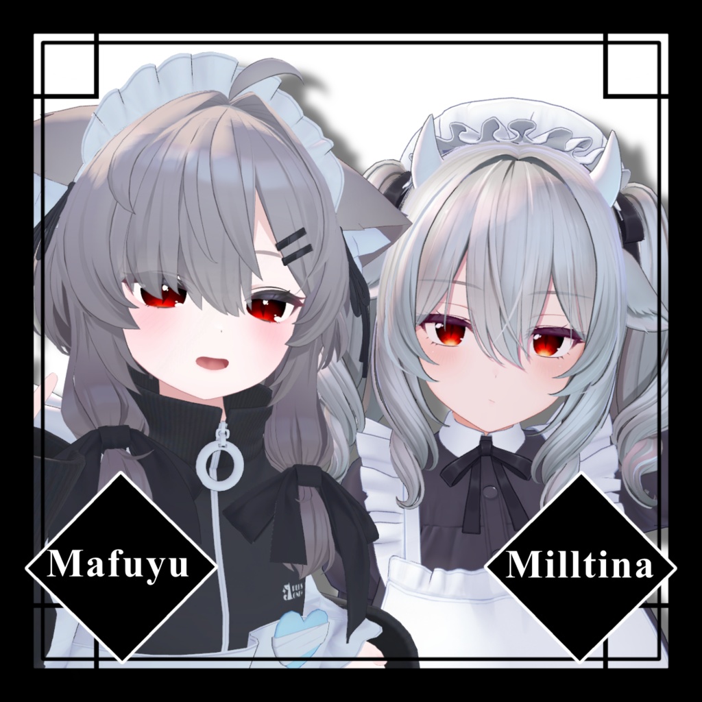 【update】デーモンアイ&ふわふわメイク