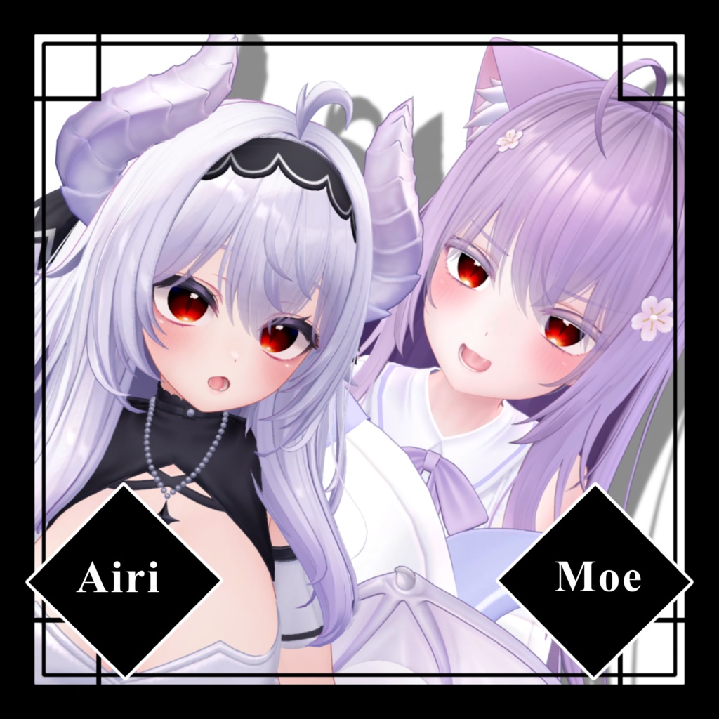 【update】デーモンアイ&ふわふわメイク