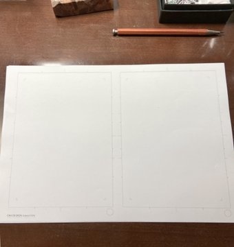 A4 漫画ネーム用紙 (50枚)