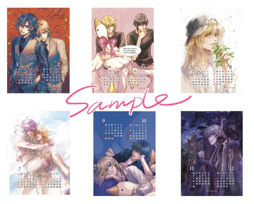 2026 OKI 卓上カレンダー