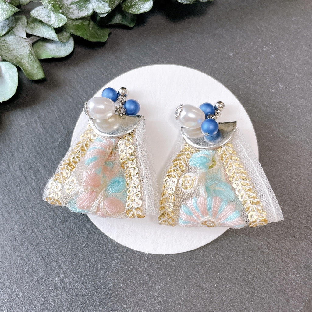 D4_rindo イメージイヤリング