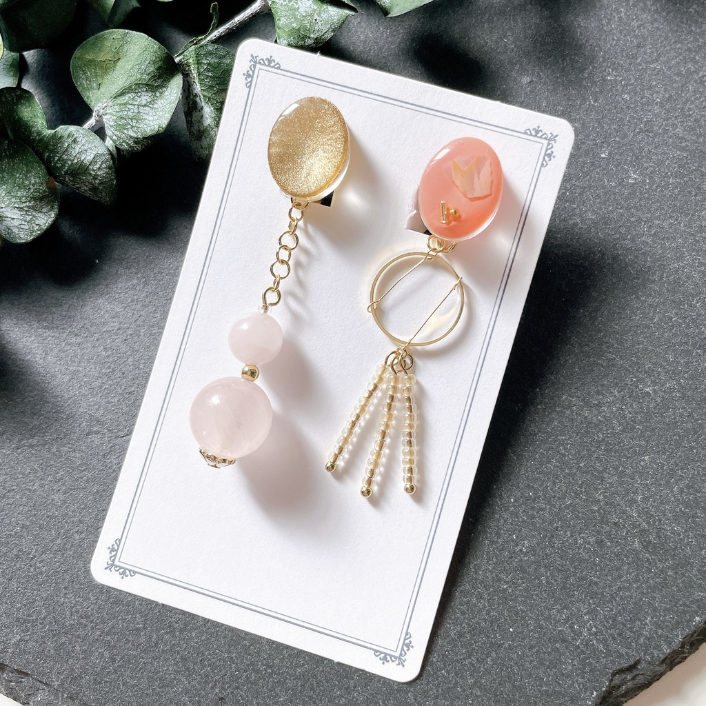 asakusa_masamune 虎イメージイヤリング