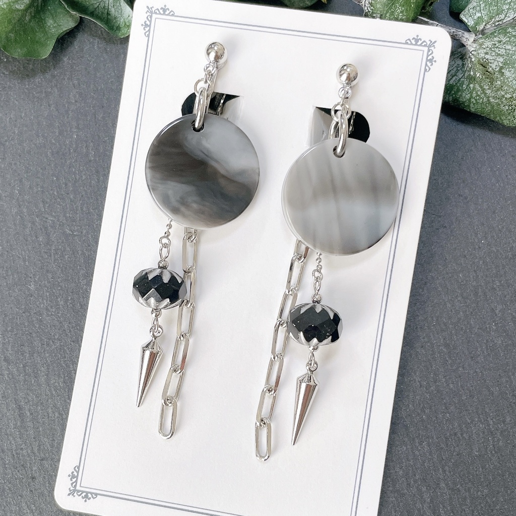 D4_yagasaki3イヤリング（ピアス変更可）