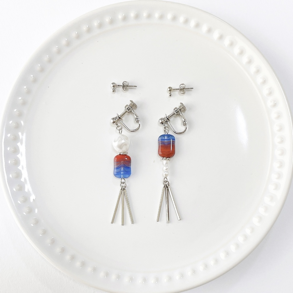 doudai イヤリング(ピアス変更可)