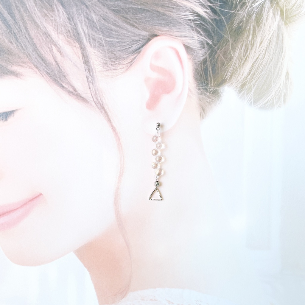 itonokai イヤリング(ピアス変更可)