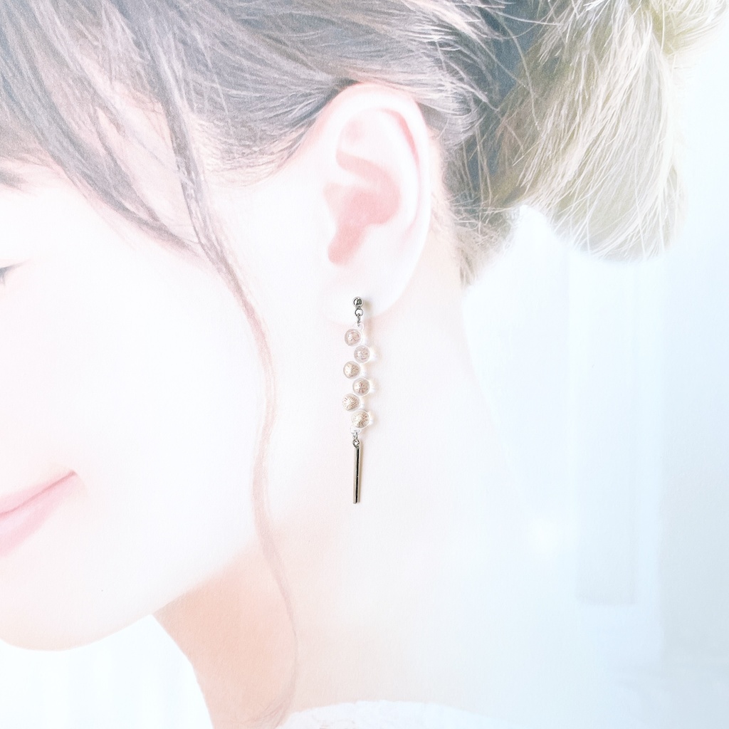 itonokai イヤリング(ピアス変更可)