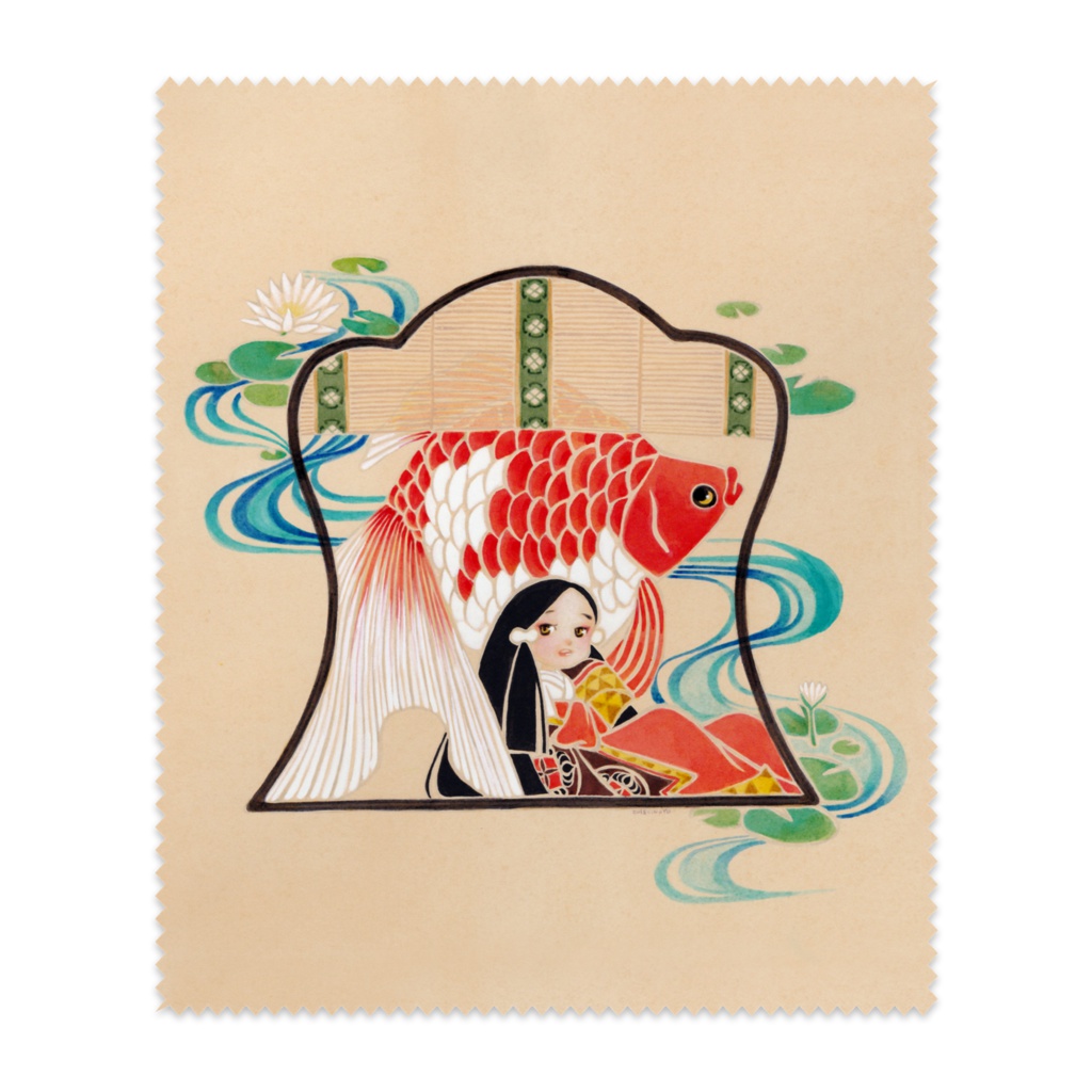 メガネ拭き[琉金/金魚姫]