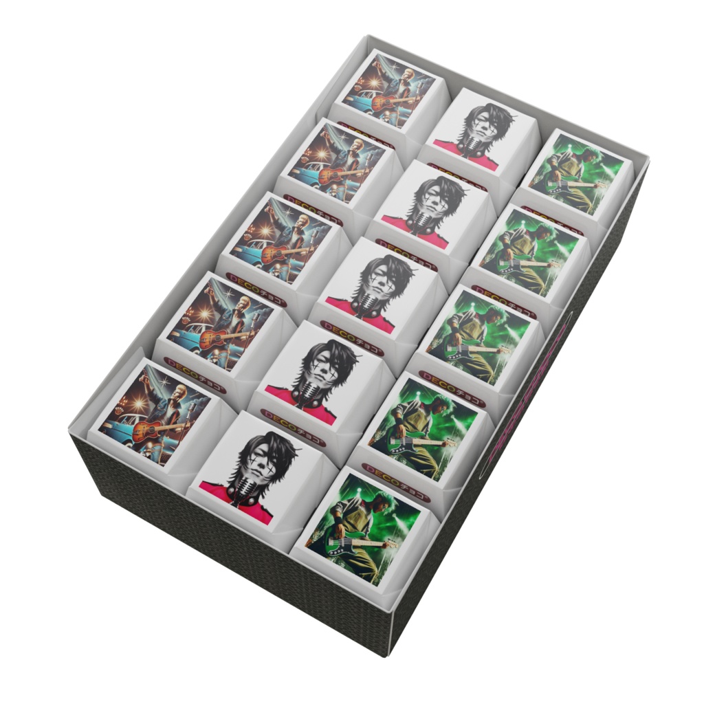 伝説のロックバンド3色チョコレート（45個入り）