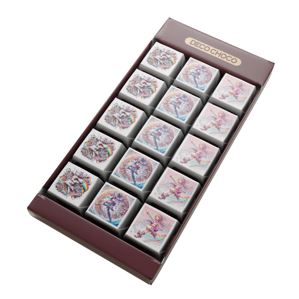 配線バレリーナ3色チョコレート