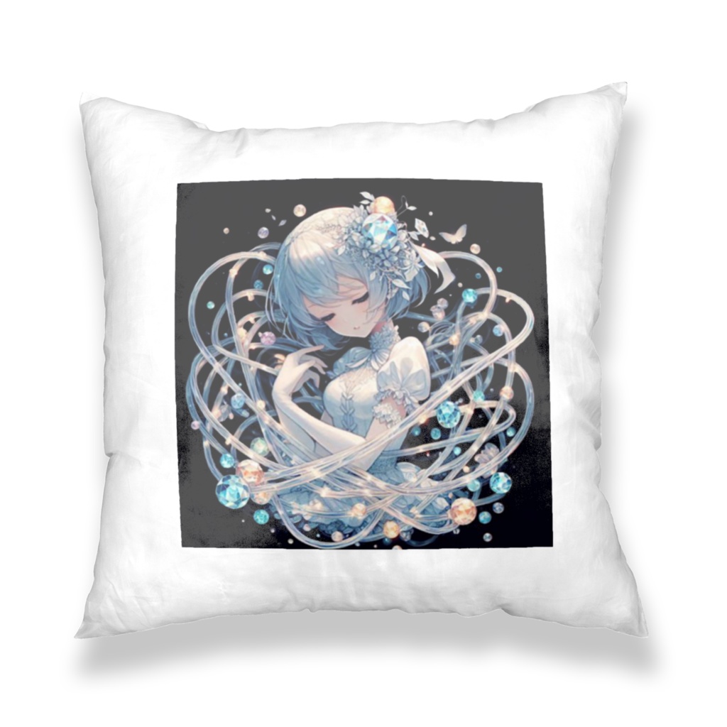 配線バレリーナ クッションカバー