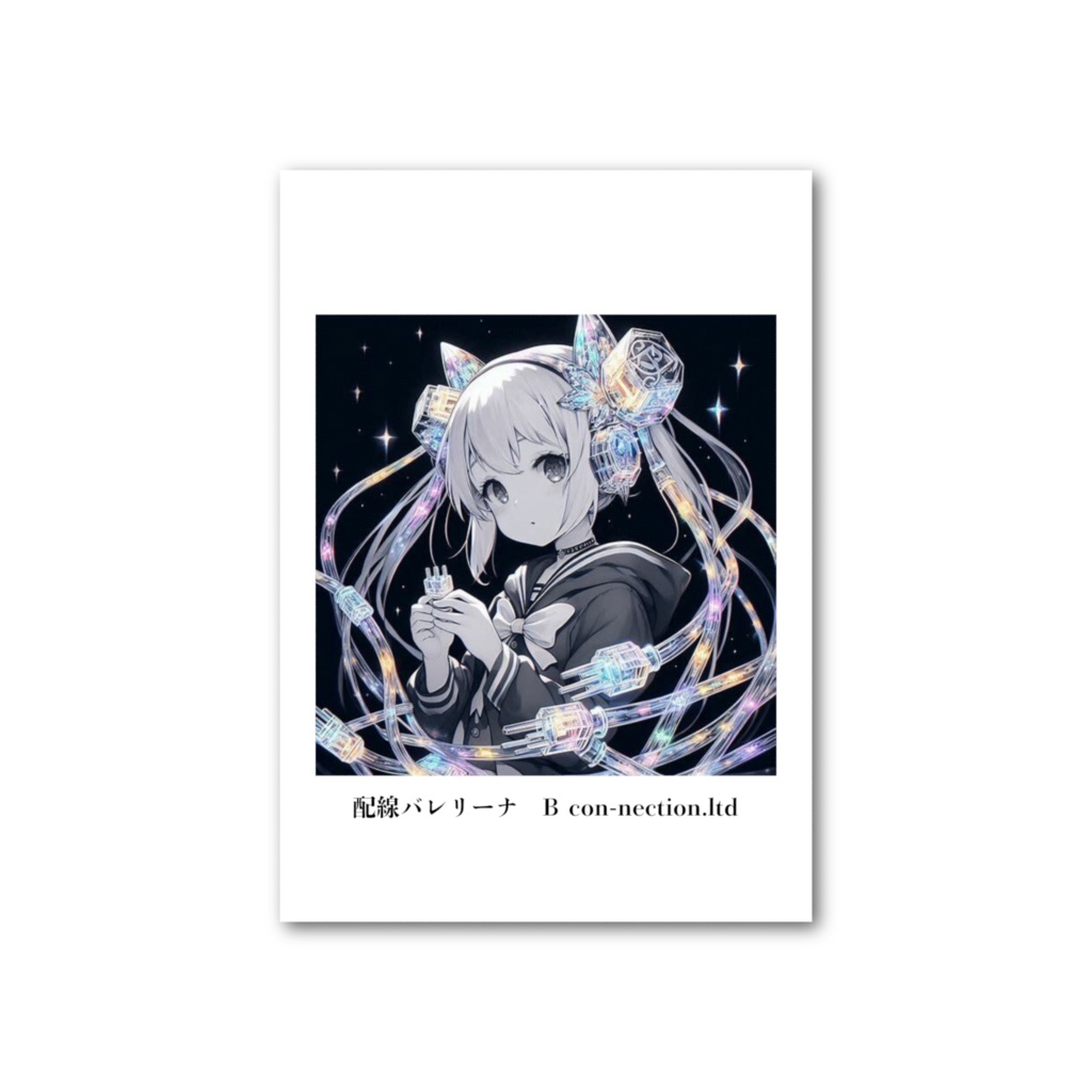 配線バレリーナ カード