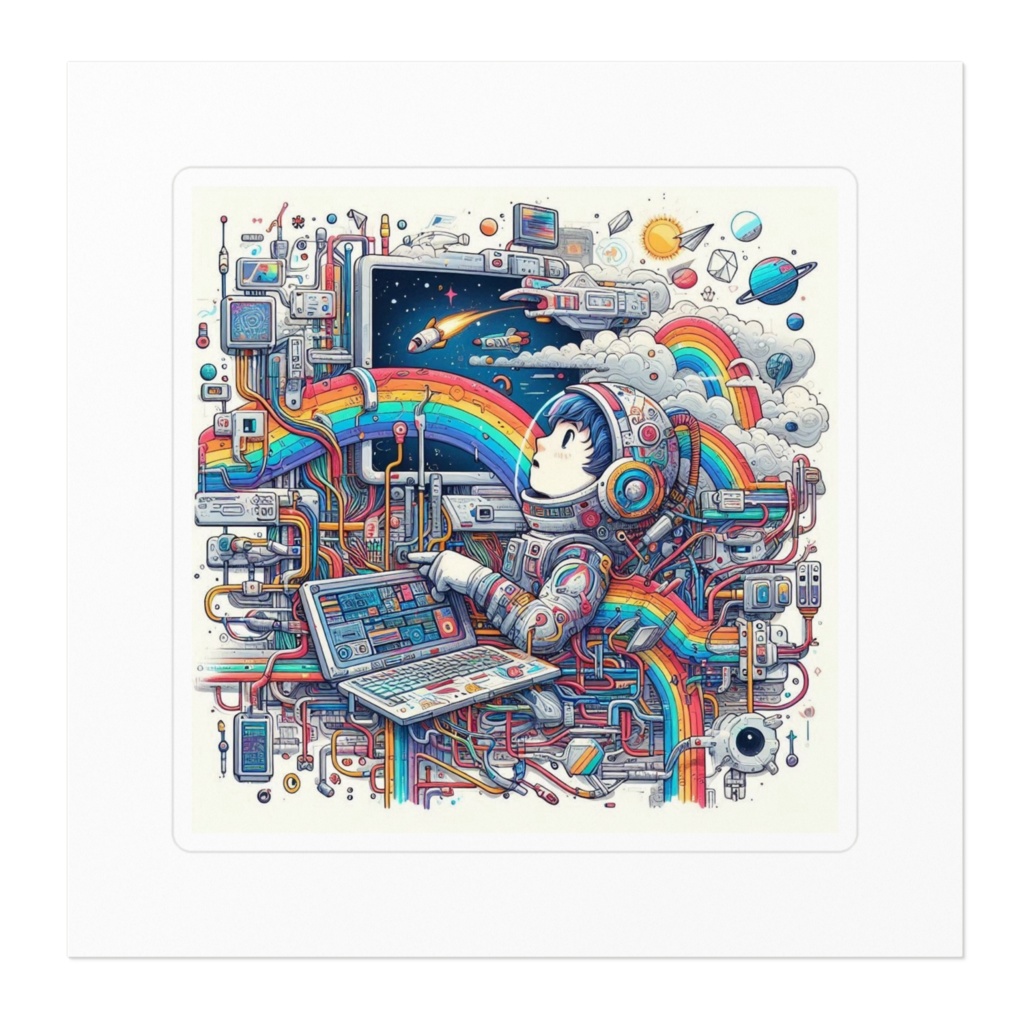 配線少年 ステッカー