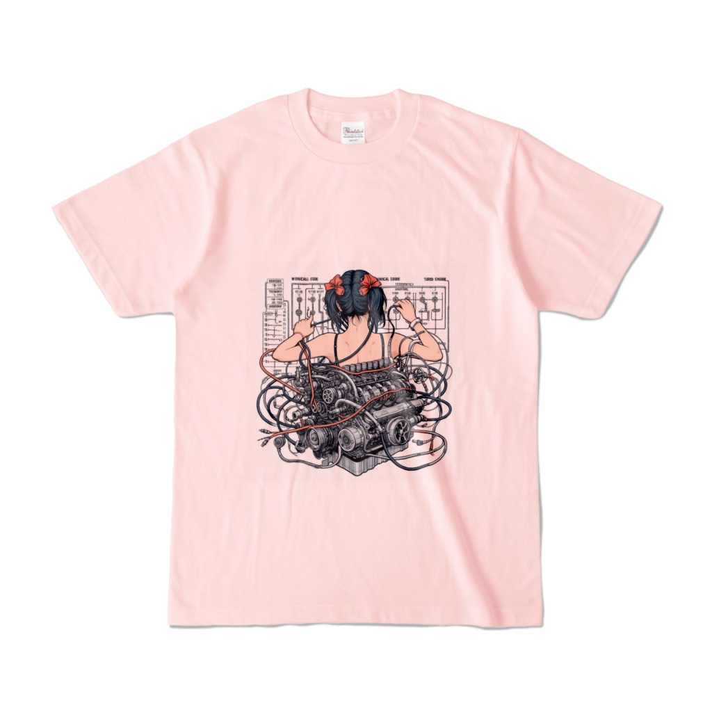 配線少女　Tシャツ