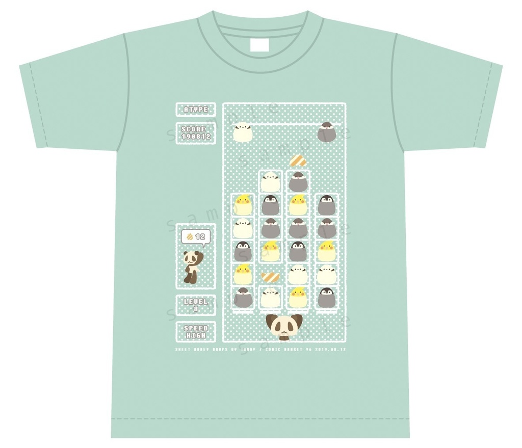 レトロゲーオマージュTシャツ